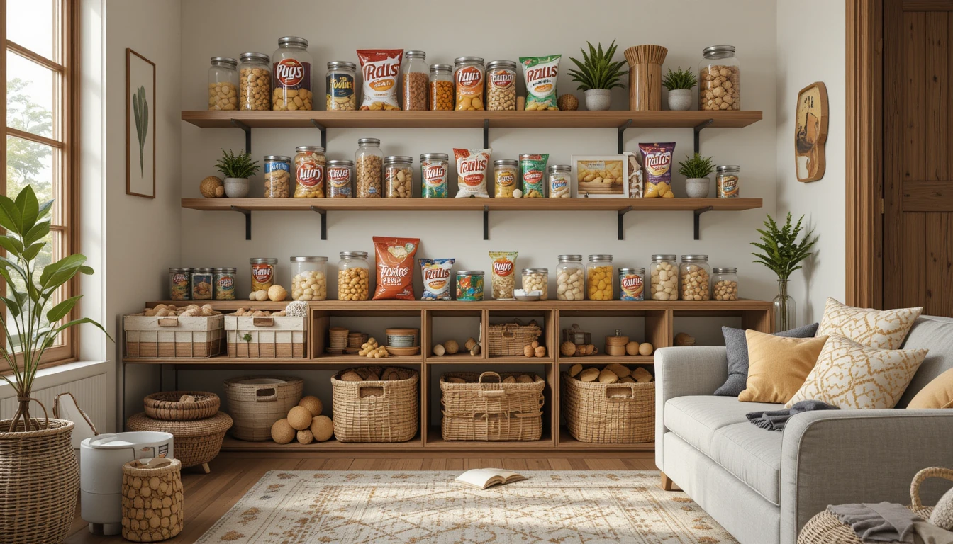Creative Potato Chip Storage Ideas — modern and stylish ways to organize chips in a home setting with smart storage solutions.