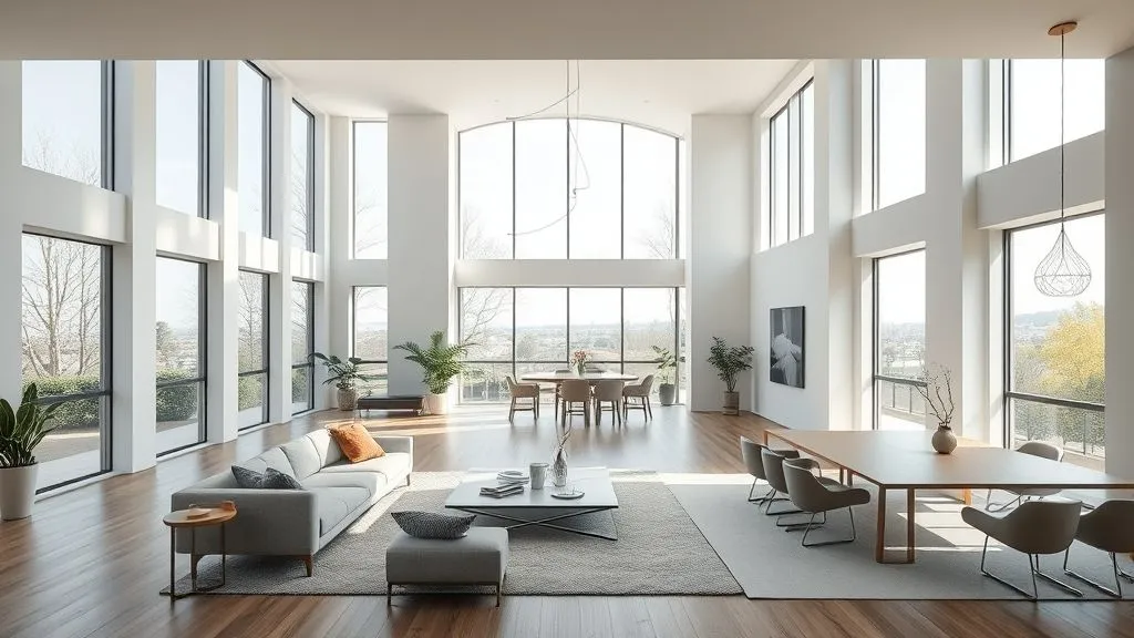 Modern Living Room Ideas for Every Home 3 Hyper realistic open concept modern living room with natural light and seamless layout.