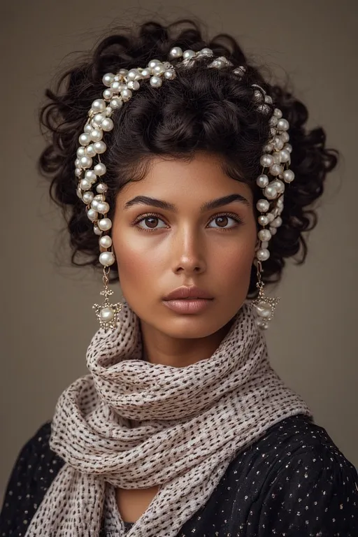 Trendy Fashion & Hairstyle Ideas for a Modern Look 10 Fashionable hair accessories enhancing both hairstyle and outfit style.