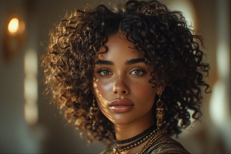 Braided & Curly Hairstyles