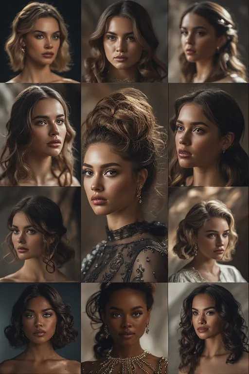 Celebrity-inspired hairstyles influencing global fashion and beauty trends.