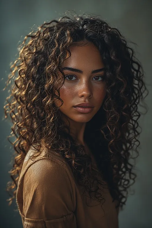Trendy curly hairstyles for every occasion 8 Woman with defined tight coil curls styled naturally with a healthy shine.