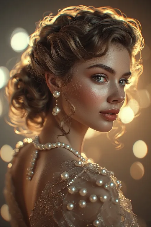 Gorgeous Curly Hairstyles to Embrace Your Natural Beauty 7 Elegant curly updo accented with accessories, perfect for formal or casual occasions.