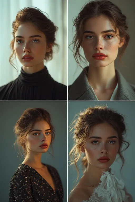 Stylish women coordinating hairstyles with outfits—sleek bun for formalwear and soft waves for casual fashion.