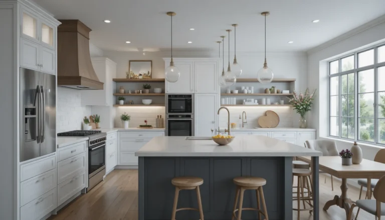 Inspiring kitchen ideas featuring a modern and cozy design with natural lighting and sleek finishes.