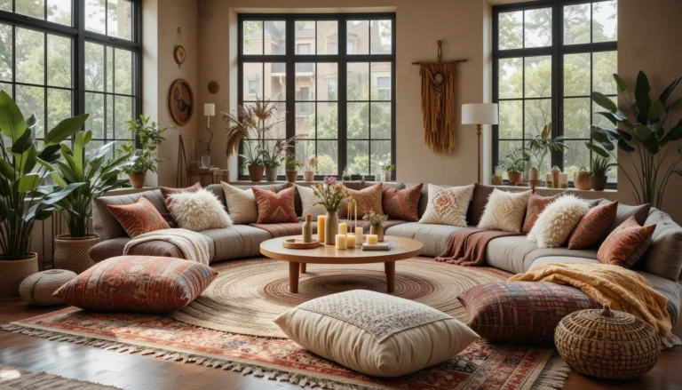 stylish-floor-cushion-decor-living-room
