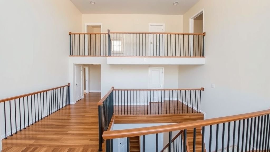 Town House Decorating Ideas: Stylish Tips for Every Space 7 Multi-level townhouse interior with cohesive flooring and color scheme.