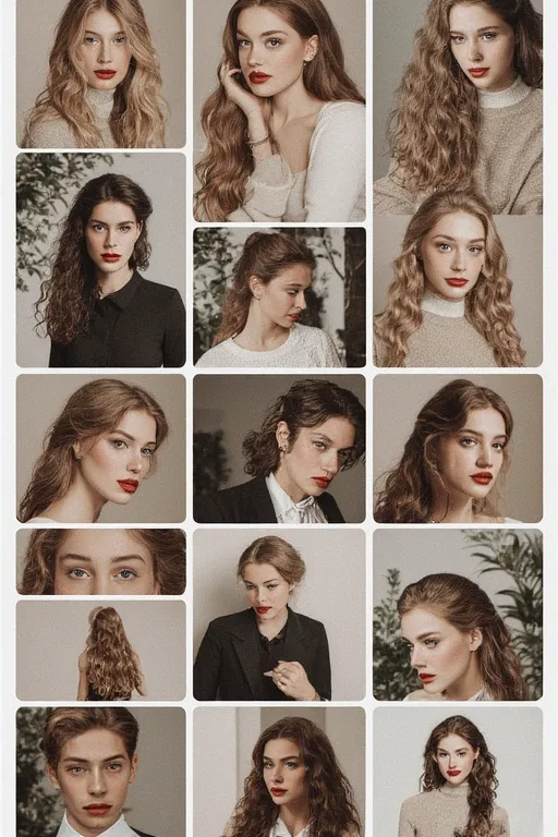 Inspire Others with Your Hairstyle on Beauty Boards 7 Hairstyle creator curating a consistent and stylish visual aesthetic.