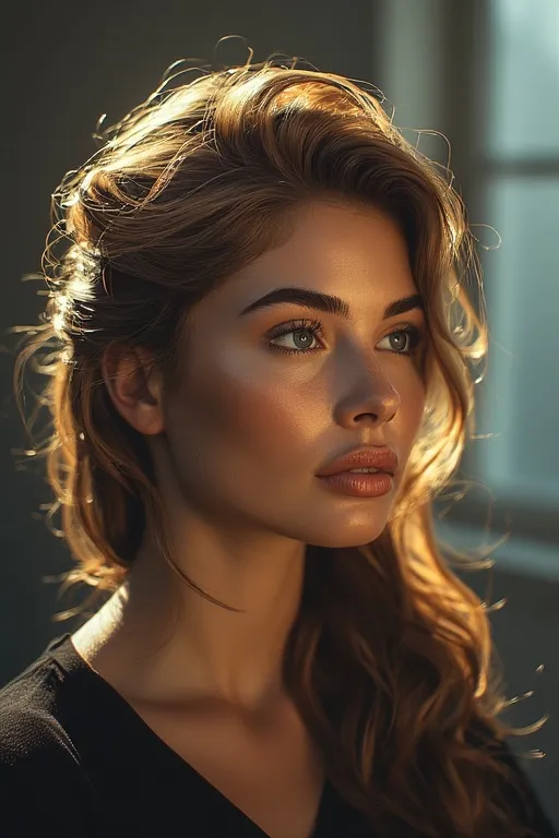 Inspire Others with Your Hairstyle on Beauty Boards 5 Professional photo shoot highlighting perfect lighting and hairstyle details.