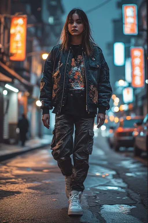 Dark Aesthetic Outfit Ideas For Streetwear Vibes 11 Personalized dark aesthetic streetwear expressing individuality and confidence.