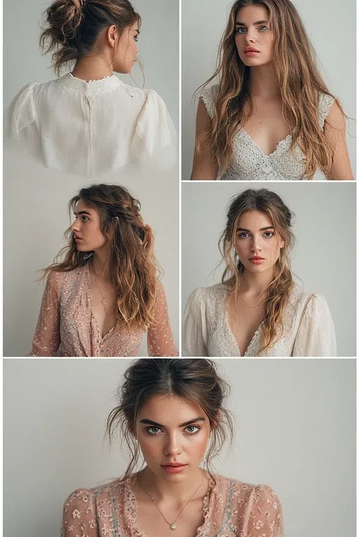 Timeless Fashion Hairstyles for a Chic Modern Look 4 Matching hairstyles with outfits for different occasions.