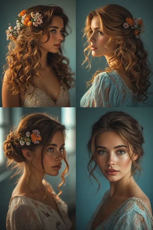 Timeless Fashion Hairstyles for a Chic Modern Look 6 Seasonal hairstyles inspired by spring, summer, autumn, and winter fashion.