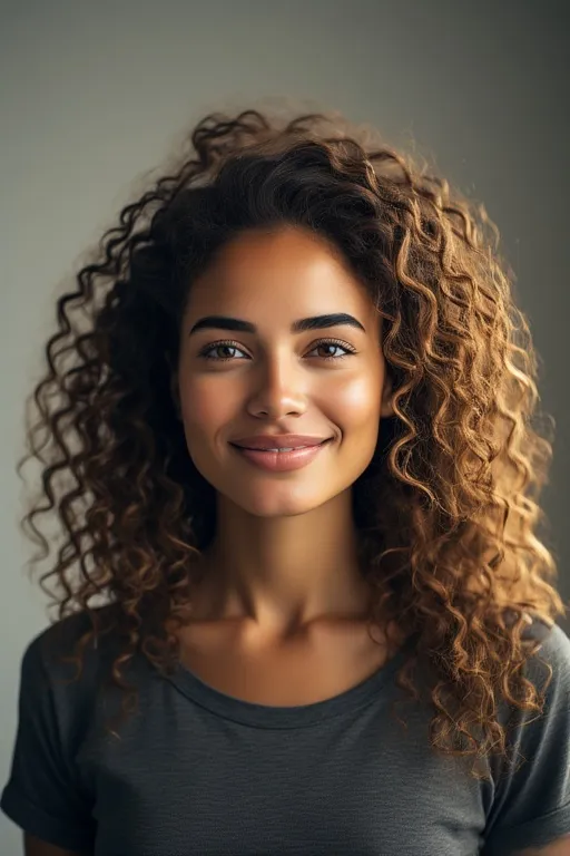 Gorgeous Curly Hairstyles for Every Texture and Occasion 2 Woman with voluminous natural curls showcasing texture, bounce, and effortless beauty.