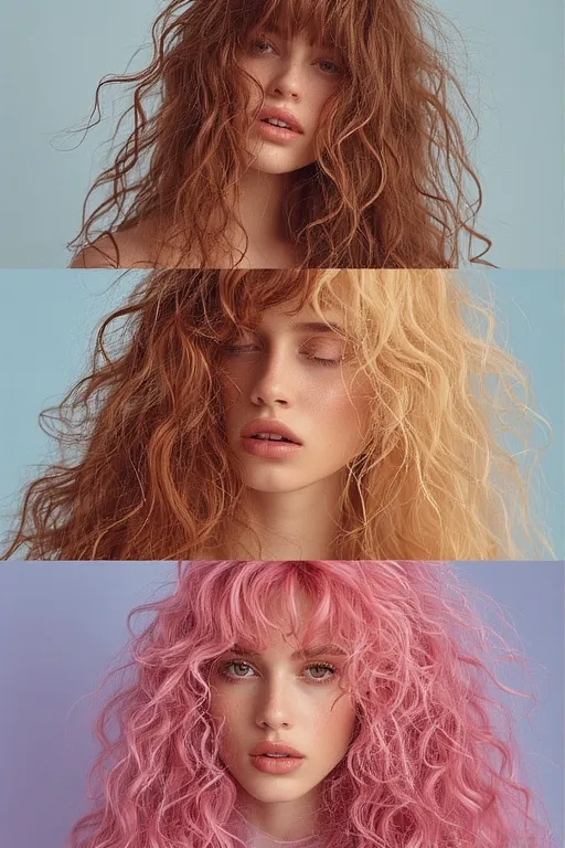 Timeless Fashion Hairstyles for a Chic Modern Look 9 Diverse hair textures emphasizing volume and style dimension.