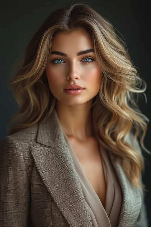 Voluminous blowout hairstyle with bounce and shine for everyday glam.