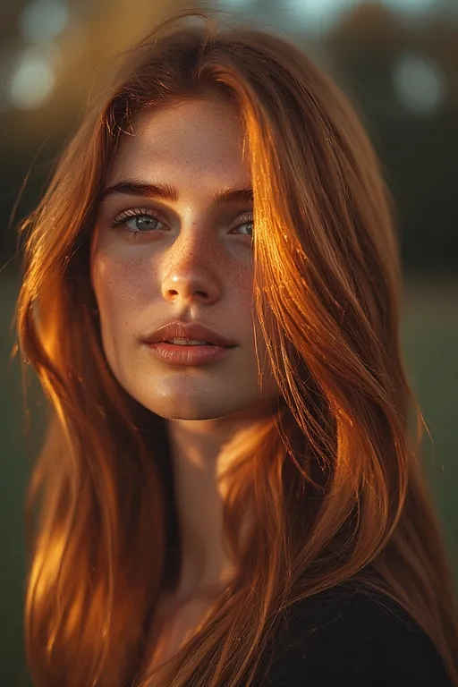 Warm fall hair colors in caramel, auburn, and copper reflecting the beauty of autumn.